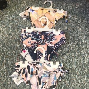 Surf brand girls bikinis